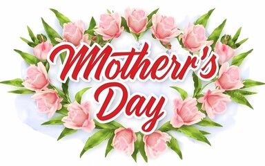  
mothers day floral card 