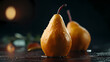 Fresh ripe pears, fresh organic pome fruit background