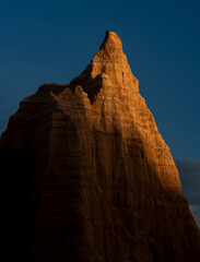 Sticker - Top Of Cathedrals Formation Catches First Light In Early Morning