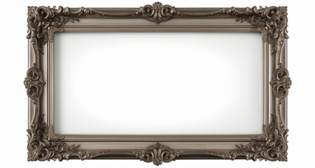  Elegant empty frame, ready for your masterpiece