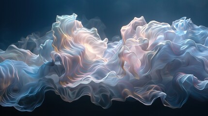 Wall Mural - abstract background of seawater flow under light exposure