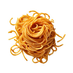 Wall Mural - Spaghetti isolated on transparent background
