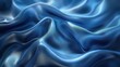 Abstract blue background, wave or veil texture,