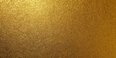 Sticker - Gold texture. Golden background with effect metallic foil. Speckles gold material. Speckled glitter backdrop. Abstract shiny pattern. Shine metal plate for design