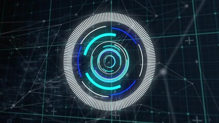 Poster - Animation of scope scanning over network of connections