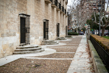 Valladolid historic and monumental city of the past with a lot of historical heritage Spain in Europe