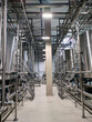 Tanks at the dairy plant. Technological equipment at a modern dairy plant