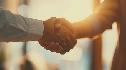 celebration partnership and business deal concept.businessman handshake for teamwork of business mer