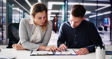 Lawyer Hand Document Review