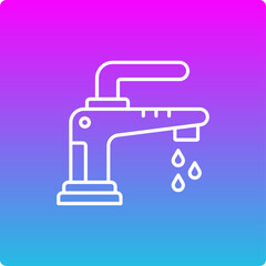 Wall Mural - Water Tap Icon