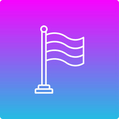 Sticker - Flag Icon