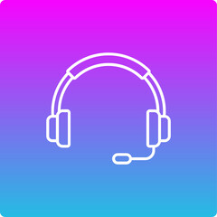 Sticker - Headphone Icon