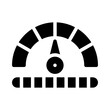 bandwidth glyph icon