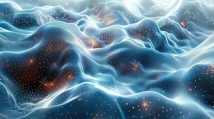 Poster - Convolutional neural network. Generative AI.