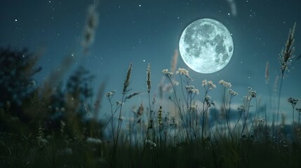 moon in the sky