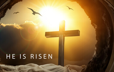 He is Risen Background