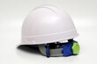 © 상원 이 - 힌색 배경 건설 한국 안전모 사진