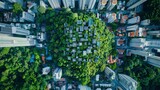 Fototapeta Nowy Jork - Future Sustainability City