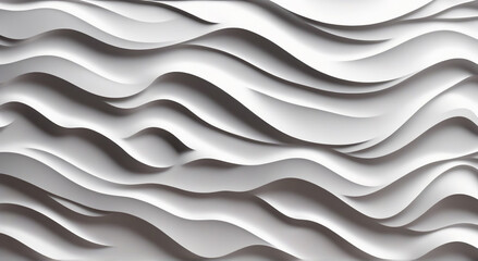 Wall Mural - abstract wavy background