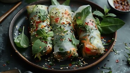 Poster - Chun ju spring rolls