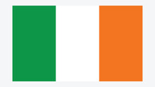 IRELAND Flag With Original Color