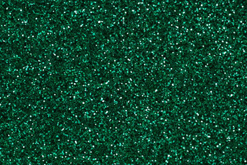 Wall Mural - Holiday Mood, Stylish Green Glitter Background for a Shiny Texture