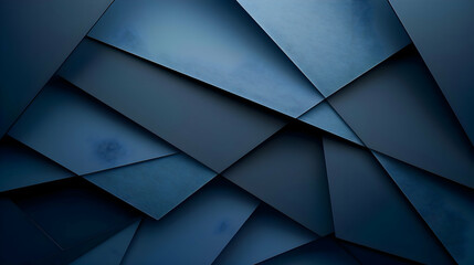 Wall Mural - Modern geometric blue silver abstract background. Minimal. High-resolution