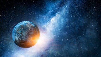 fictional planet in space