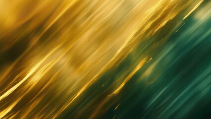 Poster - A blurry photo of a yellow and green background. Suitable for various design projects.