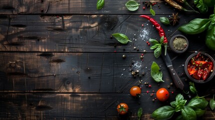 Food background with assortment of fresh organic vegetables