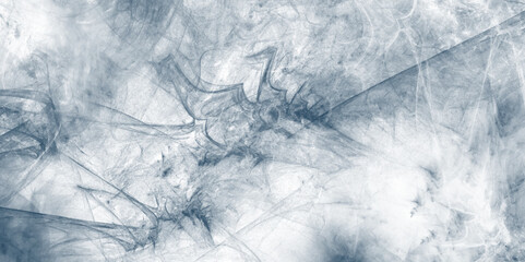 Poster - white abstract watercolor background with blue painted smoked. abstract blue background blue frozen texture of ice. Blue aquamarine turquoise white abstract quartz marbled texture background.