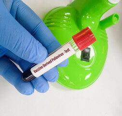 Poster - Blood sample for Vaccine-derived polioviruses(VDPV) test, Poliovirus test.