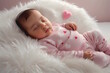 © DALITALI  - baby sleeps on a blanket as fluffy as a cloud, children's sleep