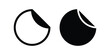 Badge icon. flat illustration of vector icon