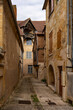 Gasse in der Altstadt von Bergerac, Nouvelle-Aquitaine, Frankreich