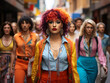 © Decord - Group of transgender woman walking on street
