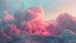 Minimalistic Sky: Solitude in Pink