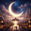 The song of the Ramadan crescent is a movie with a city card