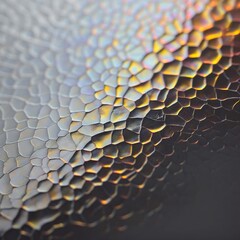 Wall Mural - Texture holographic background with cracks.