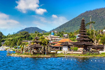 Canvas Print - Pura Ulun Danu Beratan Bedugul temple