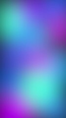 Wall Mural - blue green gradient vertical 4k loop features subtly animated gradient blurs with colors of blue, aq