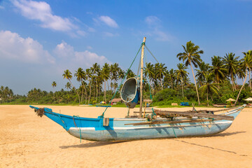 Poster - Fishing boat  in Sri Lanka