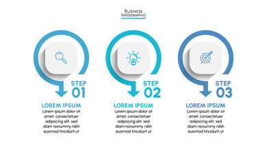 Wall Mural - business data visualization. timeline infographic icons designed for abstract background template mi