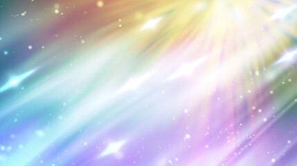 Wall Mural - Glittering prism light background of gradation where light