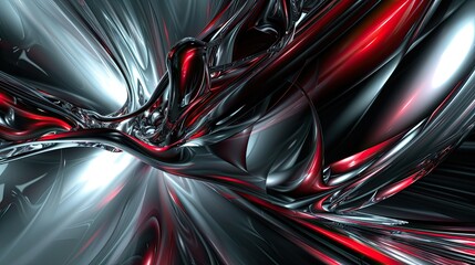 Wall Mural - modern abstract wavy 3d background and wallpaper