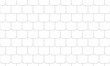 © Thongchai Jindaphant - Grey outline square roof tile pattern. Vector Repeating Texture.