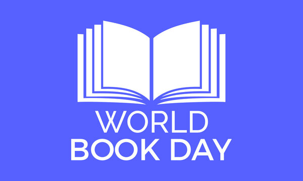 World Book Day celebrated every year of April 23, Vector banner, flyer, poster and social medial template design.