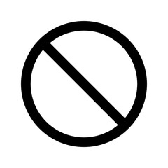 Poster - block line icon