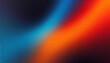 © Darshaan - Chromatic Intensity: Abstract Grainy Gradient Background with Vibrant Orange, Blue, Red, and Black Shades
