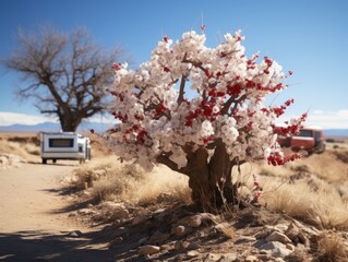 Sticker - blossom tree